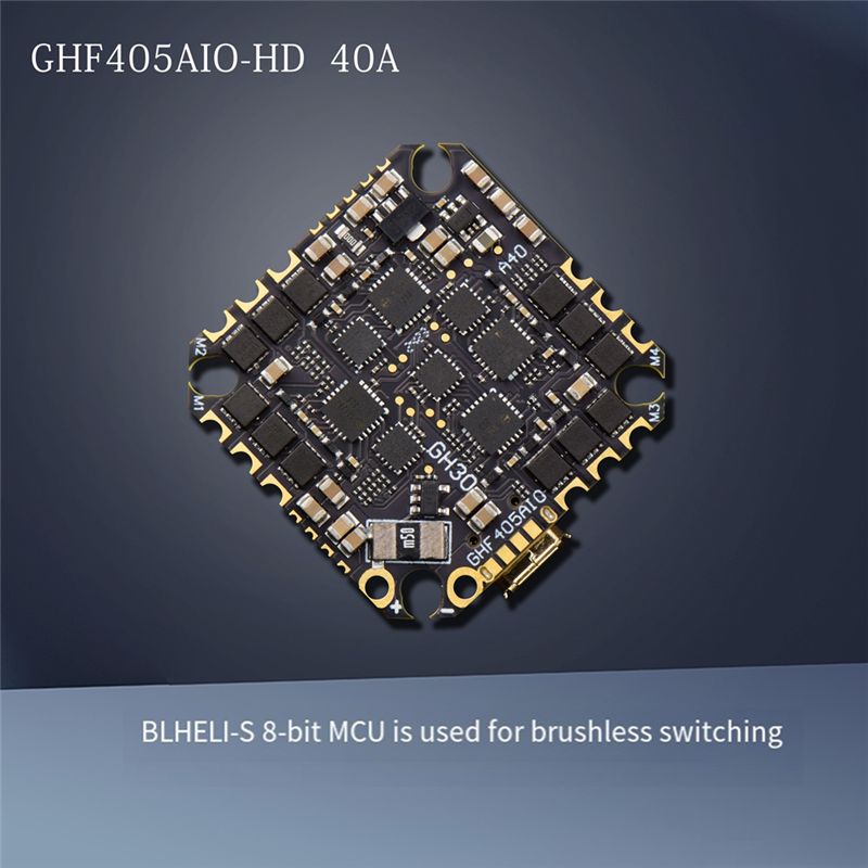 ABTI-GHF405AIO-HD 40A AIO Flig - đánh giá và giá Drone Racing Esc