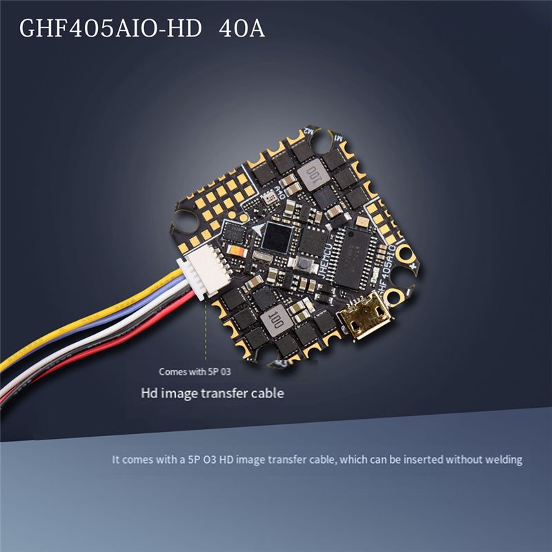 ABTI-GHF405AIO-HD 40A AIO Flig - đánh giá và giá Drone Racing Esc